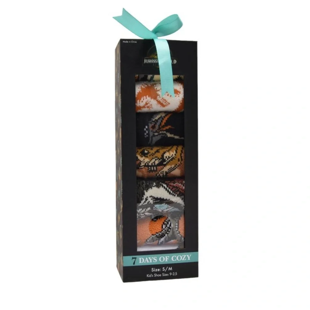 Kid’s Jurassic World 7 Days Of Cozy Socks